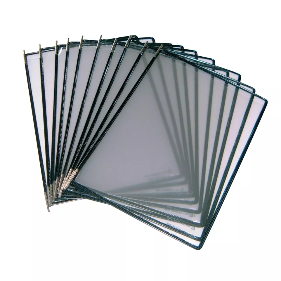 Tarifold Black Pivoting Display Pocket