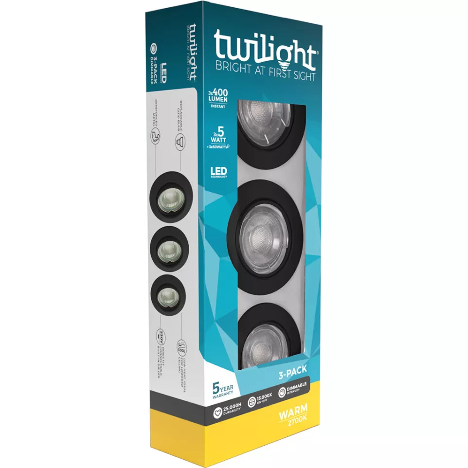 GU10 5W 400lm warm witte dimbare...