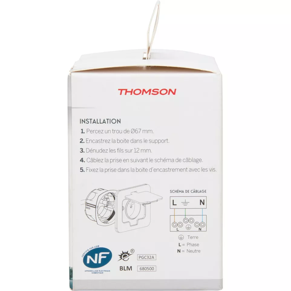 Prise étanche Initiale Thomson IP55...