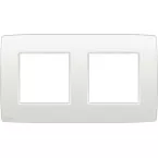 Original Double Horizontal Cover Plate White Niko / pc