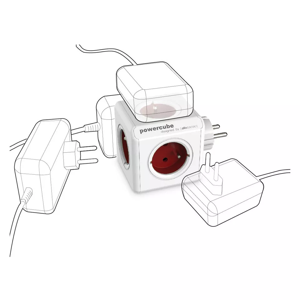 PowerCube Original Plug-in 5 Outlets...