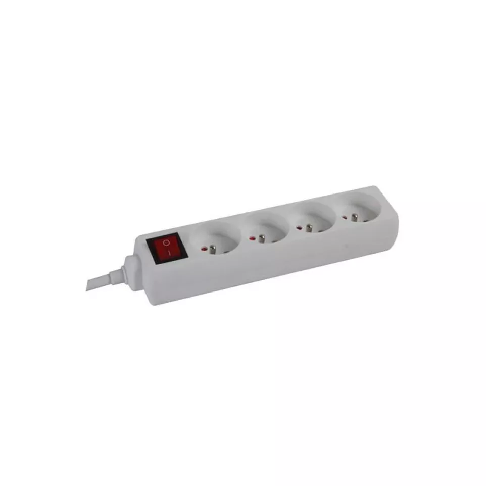 4-Socket Power Strip with Switch...