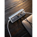 Multi Charger 4 x USB + 1 x USB-C - kabel 1,50m / pce