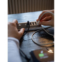 Multi Chargeur 4 x USB + 1 x USB-C - câble 1,50m / pce