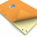 Oxford Orange Pads bloc-notes, ft A4+, ligné, 160 feuilles, perforation 4 trous