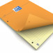 Oxford Orange Pads bloc-notes, ft A4+, ligné, 160 feuilles, perforation 4 trous