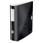 Leitz WOW Lever Arch File 8.2 cm Spine Black