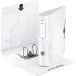 Leitz WOW ordner Active rug van 8,2 cm, wit