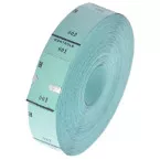Rouleaux de tickets, 1000 tickets, bleu