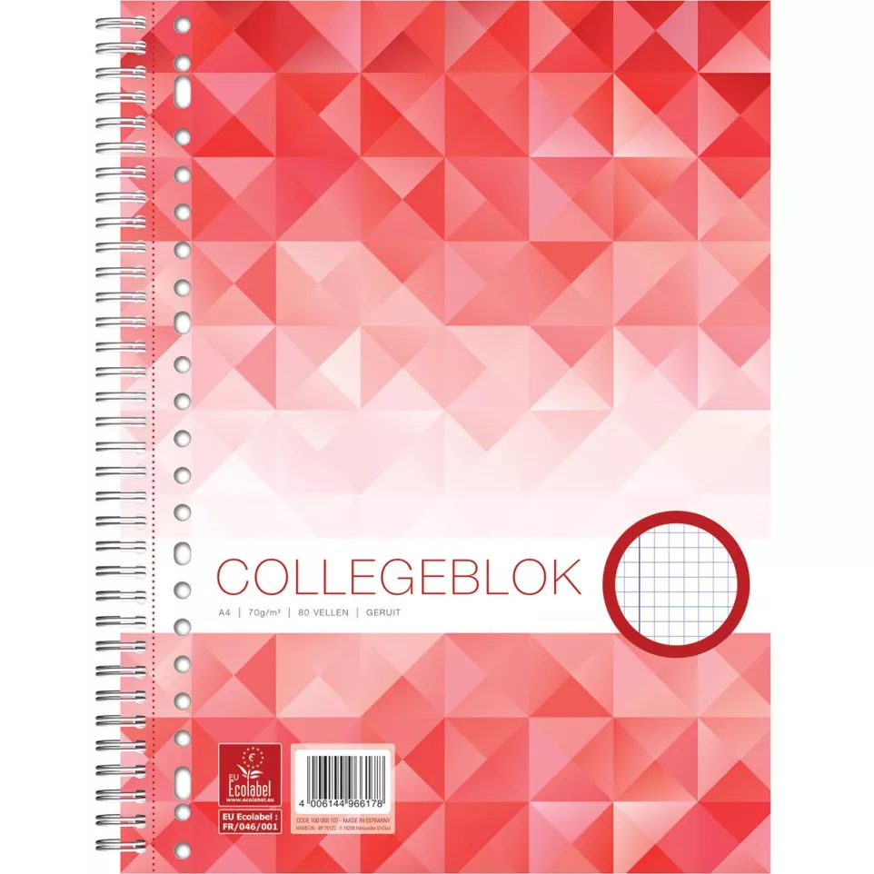 Work College Notebook, A4, Ruled, 80...