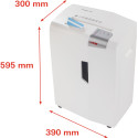HSM shredstar X13 papiervernietiger, 4 x 37 mm