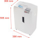 HSM ShredStar X13 4x37mm Cross Cut Shredder