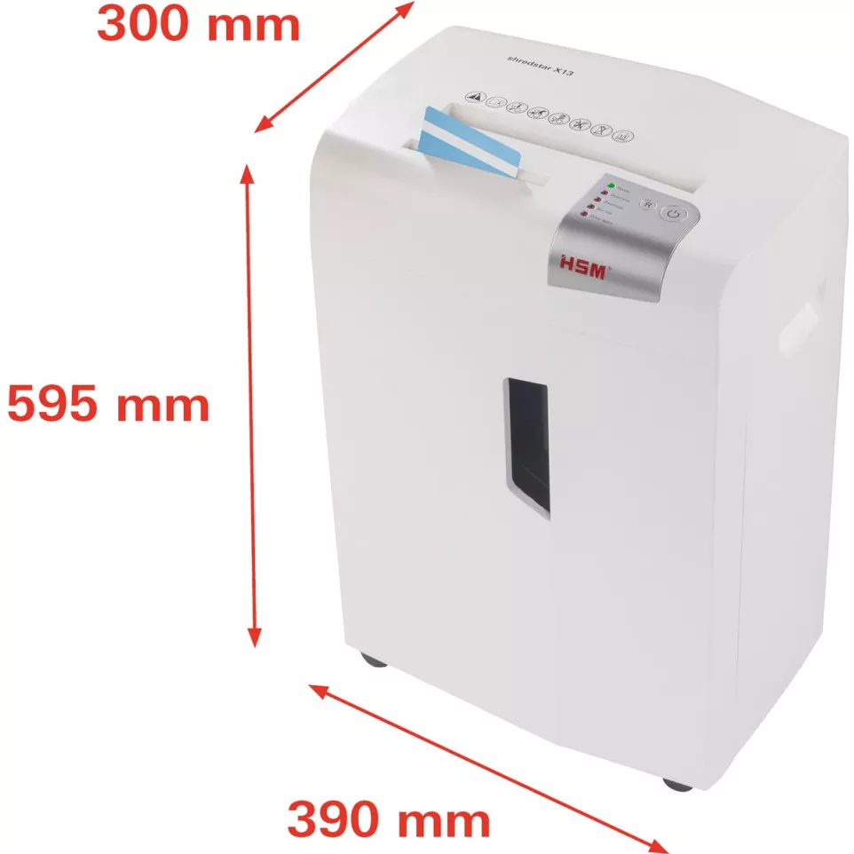 HSM ShredStar X13 4x37mm Cross Cut...