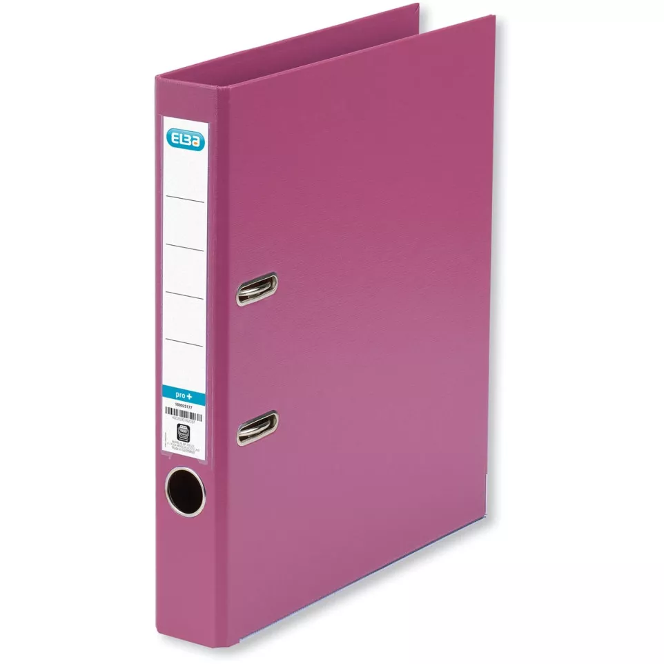 Elba classeur Smart Pro+,  rose, dos...