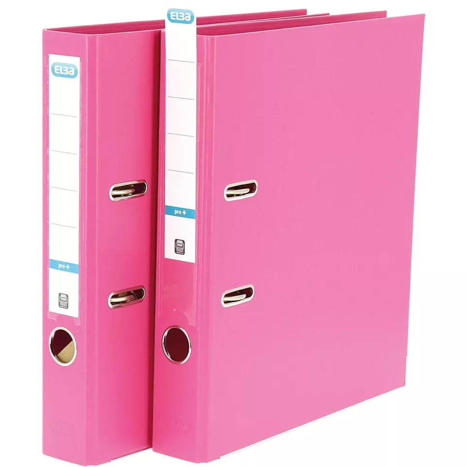 Elba classeur Smart Pro+,  rose, dos...