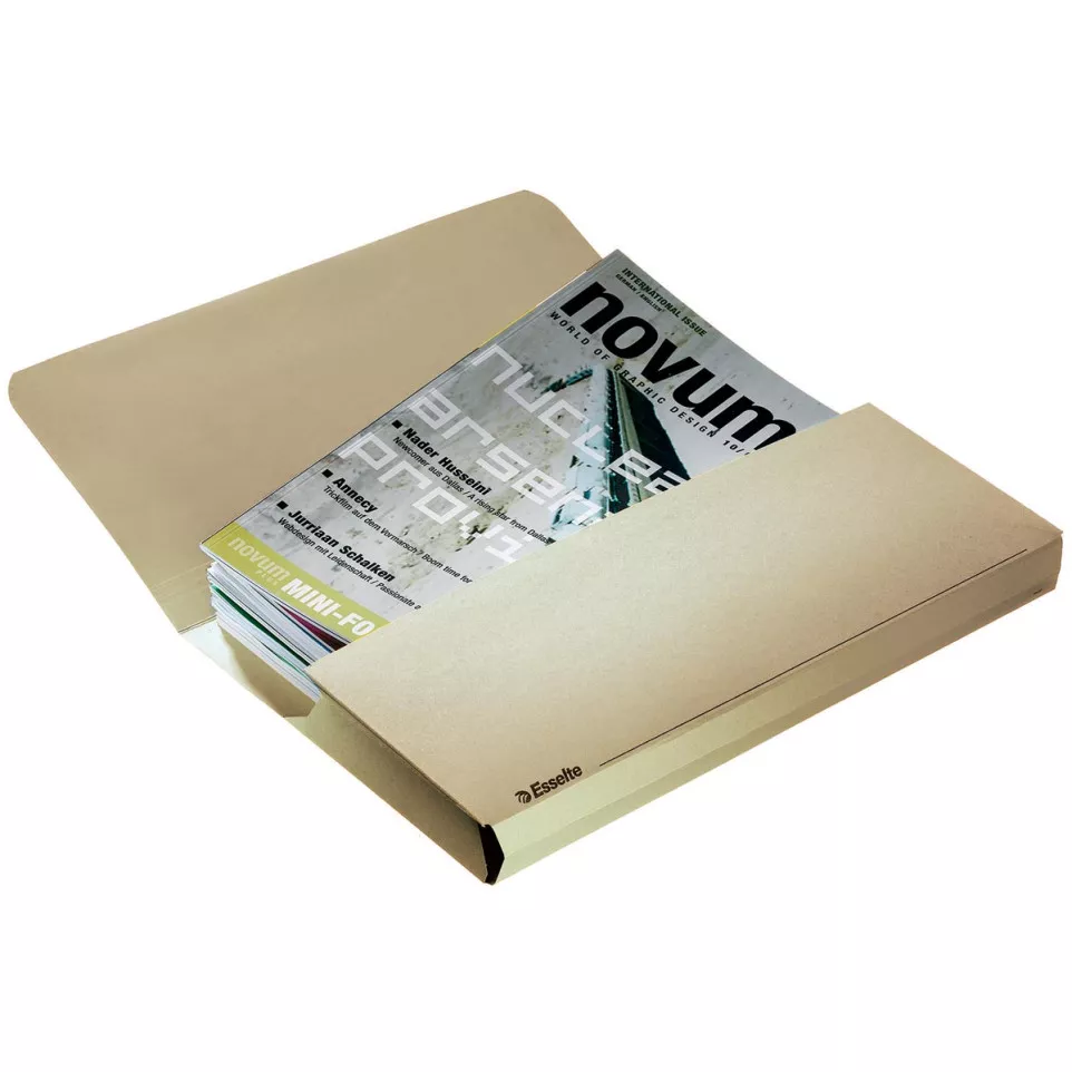 Esselte Document Pocket File manila