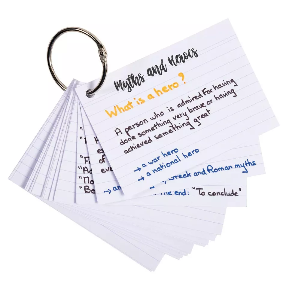 Exacompta Coloured Record Cards A7...