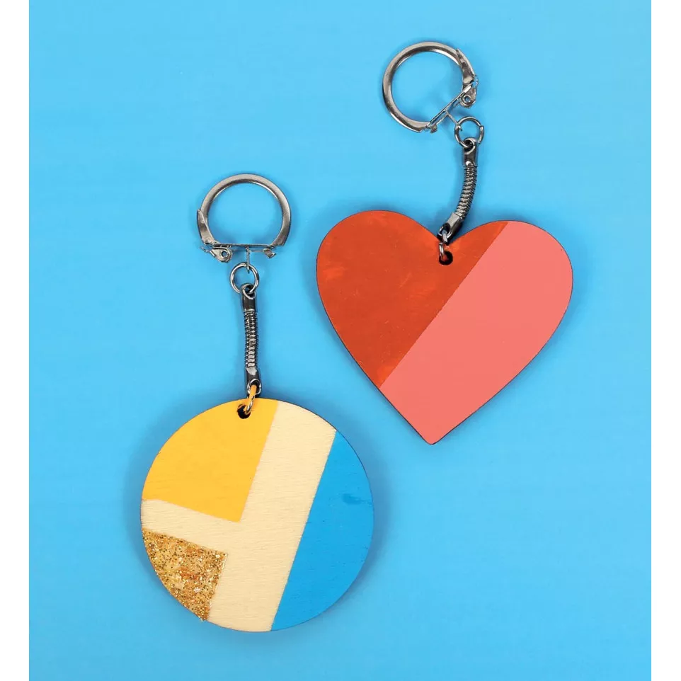 Graine Créative Wooden Keychains...