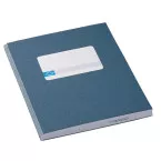 Atlanta by Jalema Quarto Large Register 192 Pages Blue