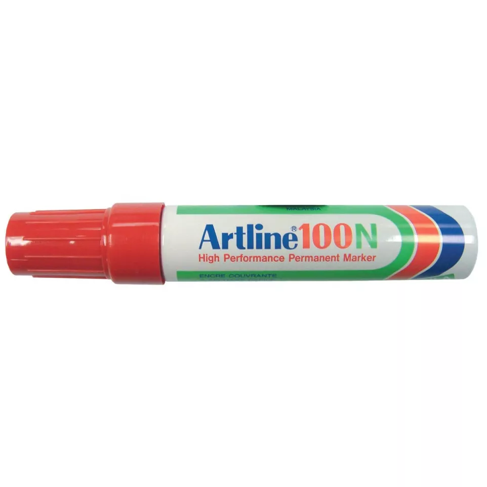 Artline Marqueur permanent 100N rouge