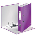 Leitz WOW classeur à levier, violet, dos de 5 cm