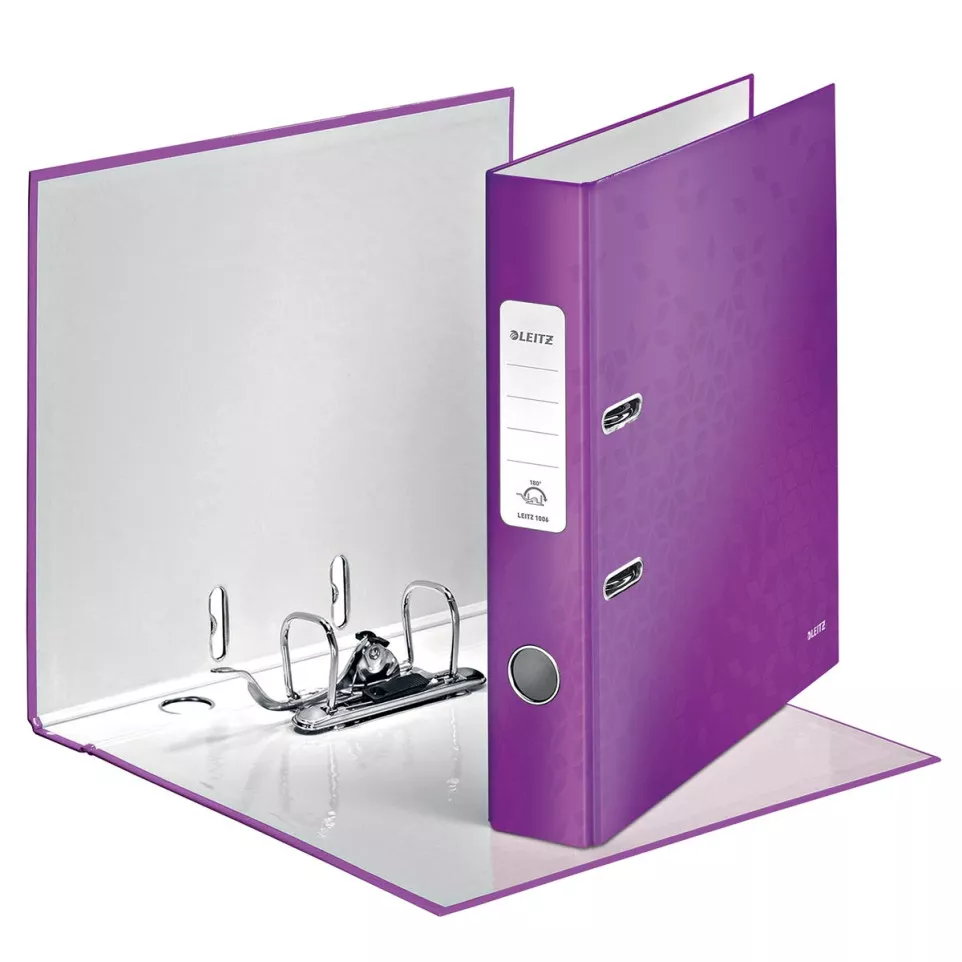 Leitz WOW classeur à levier, violet,...