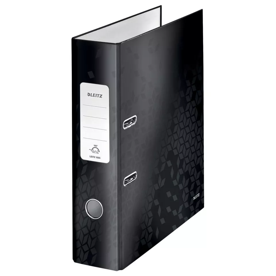 Leitz WOW Lever Arch File Black Spine...
