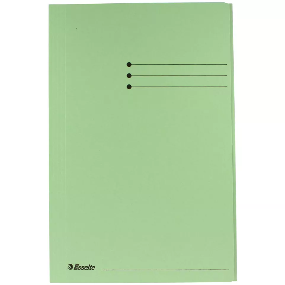 Esselte dossiermap groen, ft folio
