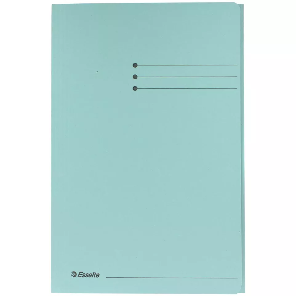 Esselte Blue Cardboard File Folder,...
