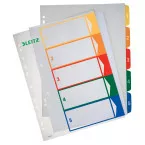 Leitz Printable Dividers 5 Tabs