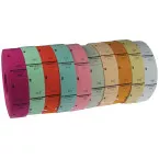 Ticketrollen geassorteerde kleuren