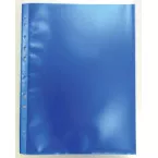 Bronyl Pochette perforée, bleu, paquet de 50