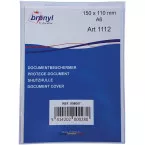 Bronyl Transparent PVC U-Pocket Sleeve 180 Micron A6