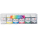 Talens Ecola plakkaatverf potje van 16 ml, etui met 6 potjes in geassorteerde kleuren