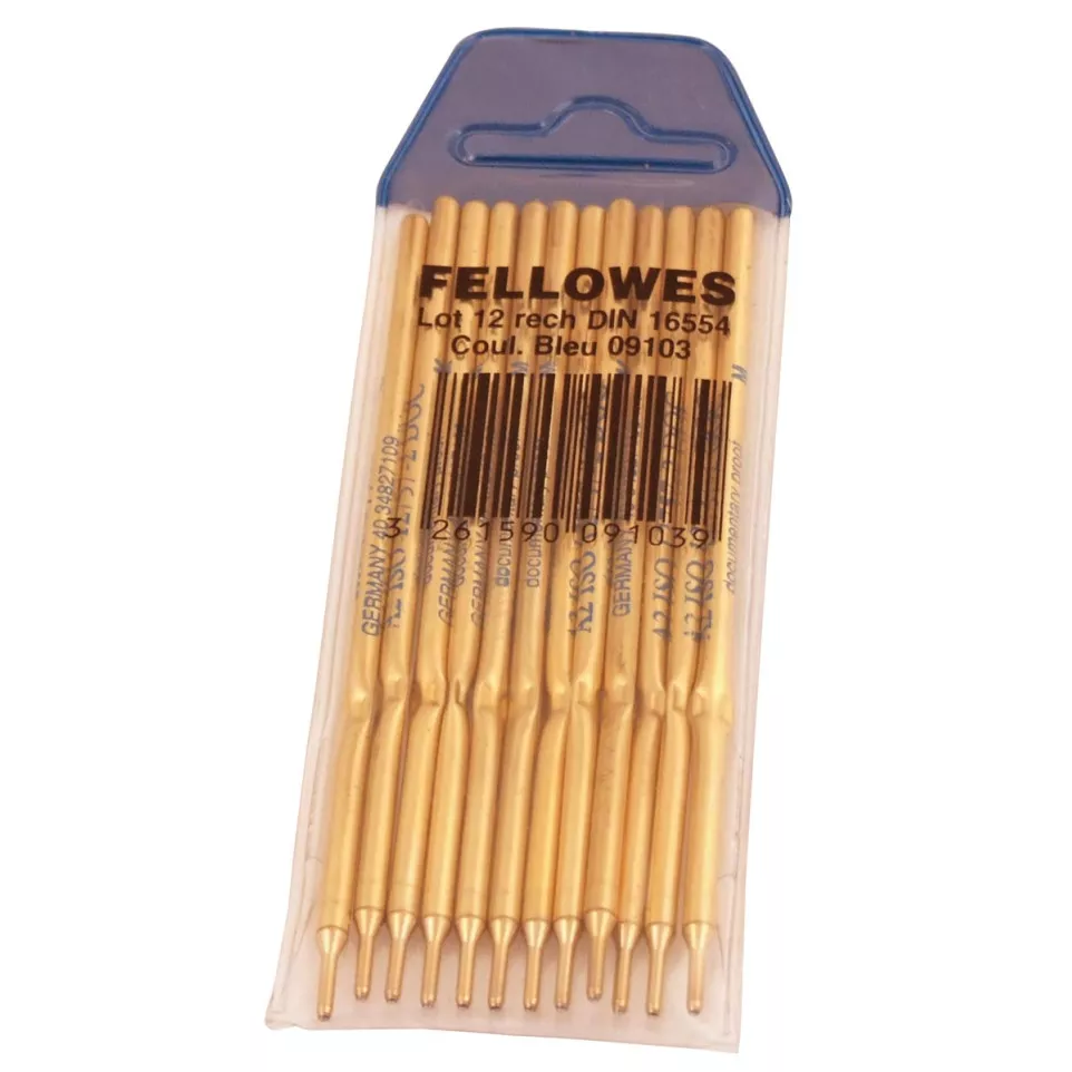 Fellowes Blue Ballpoint Pen Refill
