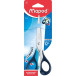 Maped schaar Sensoft, ft 16 cm, rechts, scherpe punt, RVS, geassorteerde kleuren, blister van 1 stuk