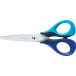 Maped ciseaux Sensoft, ft 13 cm, droite, bouts rond, inox, couleurs assorties, blister de 1 pièce