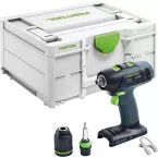 Festool Cordless Drill T 18+3 Basic per piece