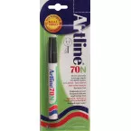 Artline Permanent Marker 70N Black Blister Pack