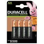 Duracell oplaadbare batterijen Recharge Ultra AA, blister van 4 stuks
