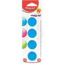 Maped Round Magnets 27 mm Assorted Colors Pack of 4