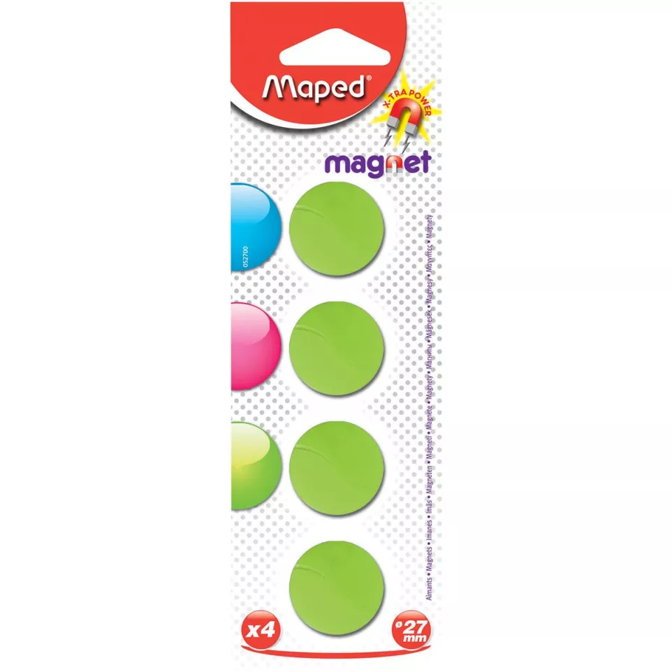 Maped magneten, 27 mm, geassorteerde...