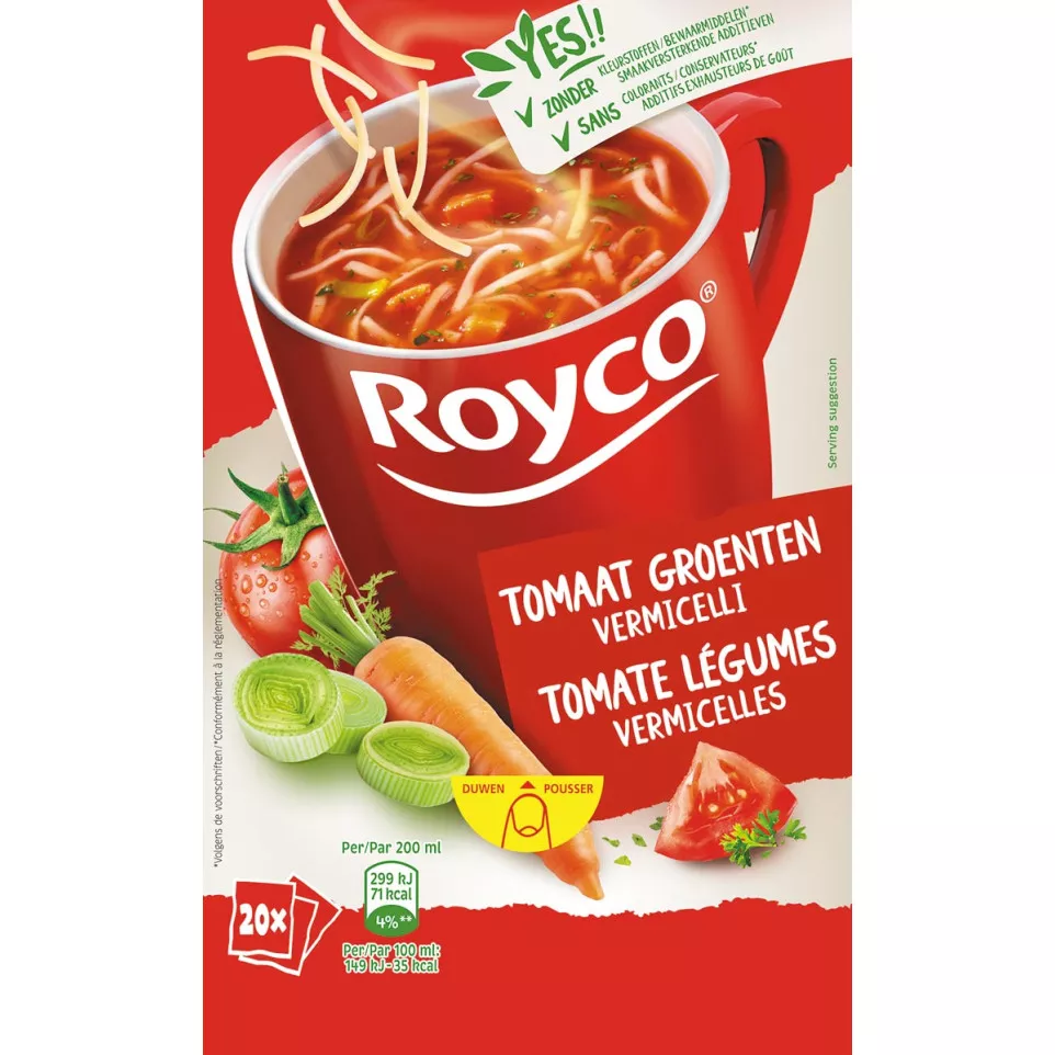Royco Minute Soup Tomato Vegetable...