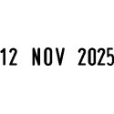 Colop datumstempel 04000, Nederlands