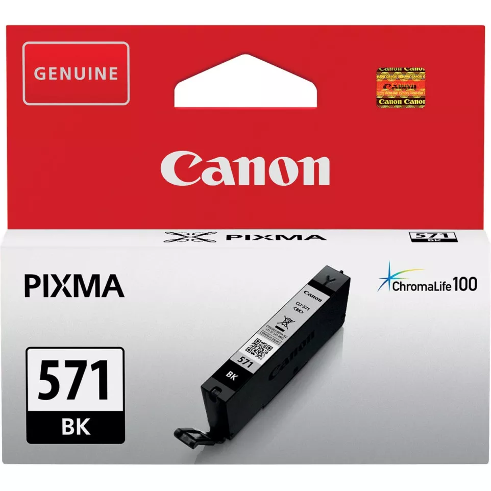 Canon CLI-571 Black Original Ink...