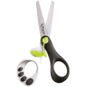 Maped Koopy Stainless Steel Scissors, 13 cm, Assorted Colors, Blister Pack of 1 Piece