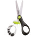 Maped Koopy Stainless Steel Scissors, 13 cm, Assorted Colors, Blister Pack of 1 Piece