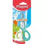 Maped kinderciseaux Kidicut, ft 12 cm, inox, couleurs assorties, blister de 1 pièce