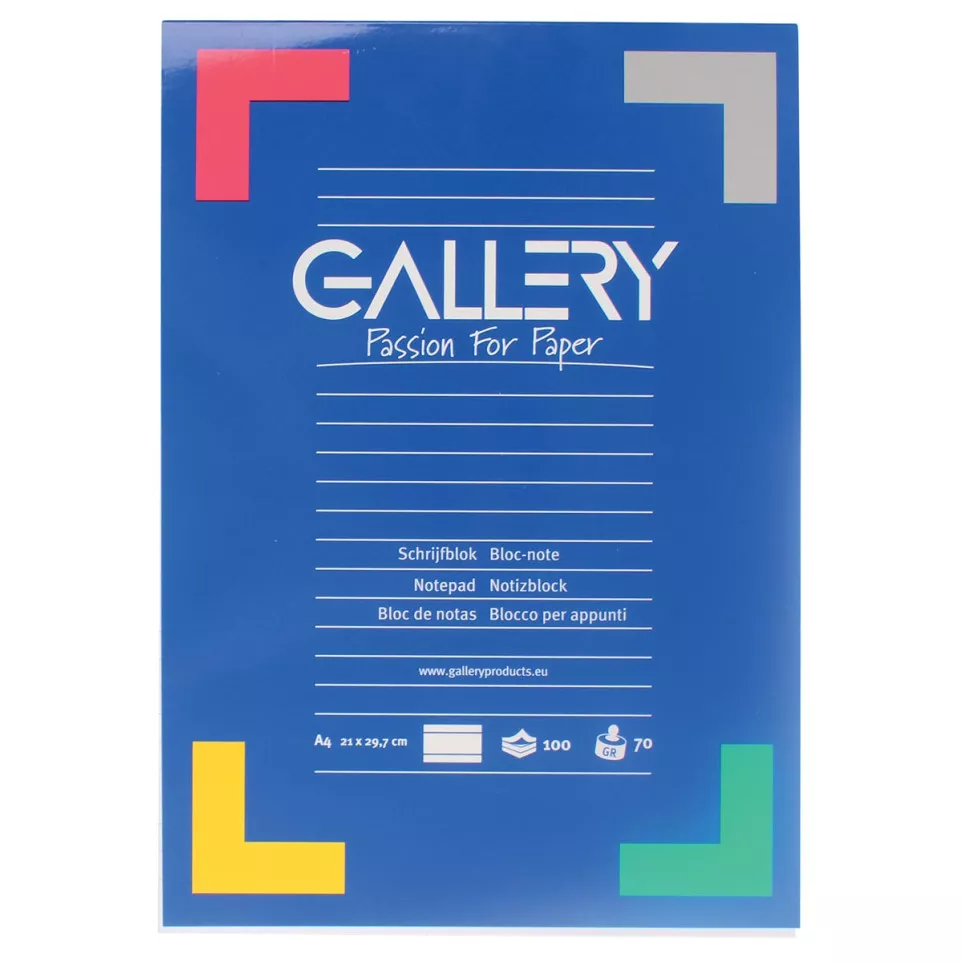 Gallery bloc de papier à lettres, ft...