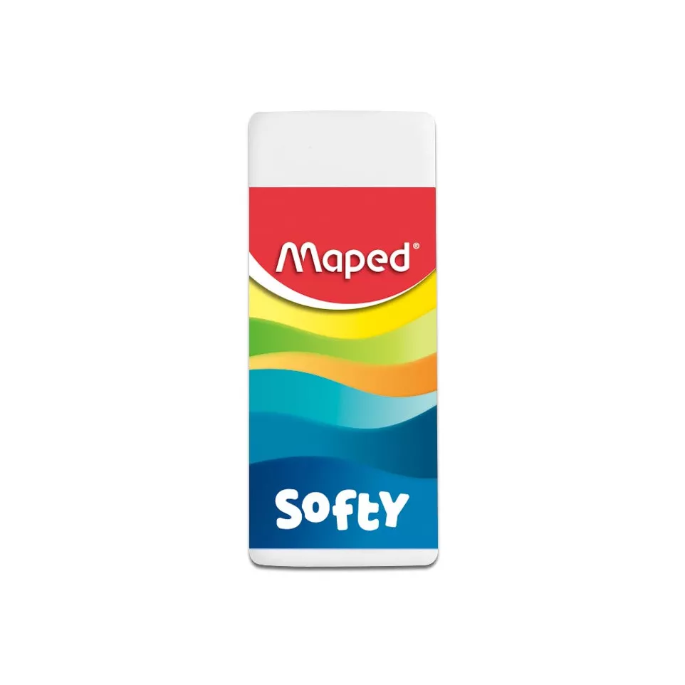 Maped Softy Eraser Medium White Pack...